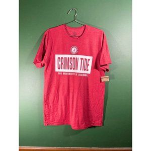 Alabama Crimson Tide - Men's Red Short Sleeve T-Shirt - Size L *New with Tags*